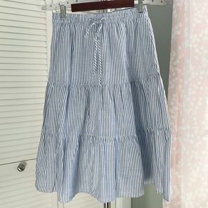 NWOT Talbots Striped Skirt size P (0)